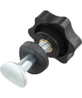 Pro Grade 2 Pack Lawn Mower Handle Knob Bolt Kit For Toro Models Fast Fix Damaged Controls Brings Back Pro Quality Grip And Stability On Your Ride Or Walk Behind Mowers So You Can Get Your Yard Work Done With Total Ease Every Single Time. black mower handle knob bolt kit with metal bolt and washer