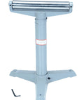 Heavy Duty Adjustable Horizontal Roller Stand With Steel Construction 23 To 38 Inch Raised Height 1760 Lb Capacity Gray Handy Extra Set Of Hands