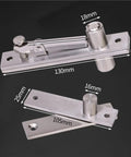 Heavy-Duty Stainless Steel Pivot Door Hinges For Wood And Aluminum Doors With 360 Degree Shaft, Silent Hydraulic Buffer shown
