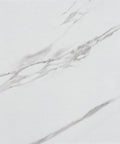 12x12 Inch Vinyl Floor Tiles Peel And Stick White Marble Waterproof Self Adhesive Sticker Tiles design close-up view