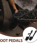 Durable Go Kart Brake And Throttle Pedal Set With Non Slip Foot Support For ATVs And Off Road Vehicles Easy Bolt On Replacement