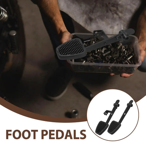 Durable Go Kart Brake And Throttle Pedal Set With Non Slip Foot Support For ATVs And Off Road Vehicles Easy Bolt On Replacement