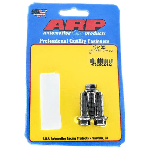 ARP bolts from Heavy Duty Timing Chain Set Kit With 3 Bolt Cam Sprocket Crank Gear And ARP Bolts For 2003 Through 2007 GM LS V8 Engines