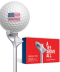 Diamond Golf Tees That Cut Spin For Longer, Straighter Drives And Zero Friction Feel, 3.25 Inch Tees, USGA Approved