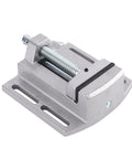 Solid 2.75 Inch Heavy Duty Drill Press Vise Crafted From Durable Aluminum Alloy With Hardened Steel Jaws for woodworking projects.