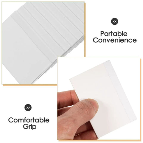 20 Piece Scratch Resistant Vinyl Smoothing Tool Kit For Phone Screen Protector Car Window Tint Wallpaper Mural Application With No Sweat Usage And Tough As Nails Grip Corners - close-up of white scraper held in hand.