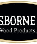 Osborne Wood Products, Inc. logo featuring a hammer and the name on a black and gold background.