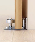 Stainless Steel Sliding Barn Door Floor Guide Wall Mounted Flush Mount Stay Roller With Bottom Adjustable Roller for smooth sliding