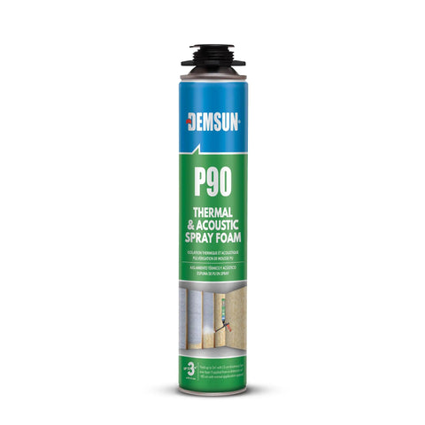 Heavy Workhorse Expanding Spray Foam Insulation Kit 12 Pack Waterproof Leak Stuffer Soundproof Acoustic Sealant Built Tough. P90 can of spray foam.