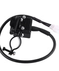 Heavy Duty 4000lb Electric Winch With Steel Rope And Remote Control For Cars ATVs featuring a black cable connection switch.