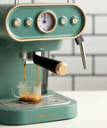 Compact 15 Bar Espresso Machine With Steam Frother For Lattes And Cappuccinos Brew Single Or Double Shots Barista Grade Home Coffee Maker That Is Easy To Use Clean And Fits Small Kitchens