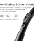Legit Bagless Canister Vacuum Cleaner With Lightweight Body And Smooth Grip Handle For No Sweat Daily Cleaning Featuring Instant Airflow Controls and Multi-Surface Suction Control for Carpet Upholstery Hard Floor.