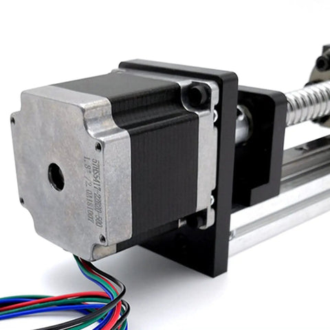 Pro Grade High Precision CNC Linear Guide Rail Kit For DIY Milling Machines And 3D Printers Smooth Motion Stage Rail Slide Table For Clean Cuts And Crisp Engraving 50mm Rail Stainless Steel That Holds Up stepper motor on linear rail