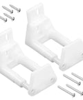 Adjustable Sliding Door Guide Set For Barn And Pocket Doors Floor Guide With Wall Mount RV Sliding Door Hardware Closet Door Guides For Carpet Barn Pocket Door Bottom Floor Guide Includes 2 Packs And 4 Screws