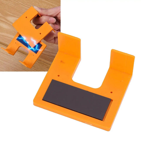 Door Jamb Hinge Jig With Magnetic Mortise Plate Thickened Hinge Install Fix Tool for Quick Accurate 90 Degree Door Hinge Setup