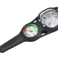 Premier Scuba Diving Gear Kit With BCD Regulator Octo Dive Computer And Pressure Gauge Medium Size showing gauge details