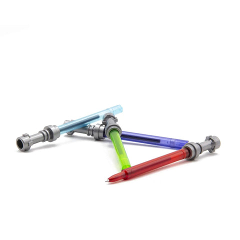 LEGO Star Wars Lightsaber Gel Pen Set 4 Pack Collectible Gel Pens For Dope Fans And Collectors with colorful ink and replica hilts