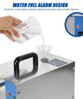 Filling water into Pro Jewelry Steam Cleaner With 4 Kg Steam Pressure Foot Pedal Control Auto Water Supply Nozzle Hose And Stainless Steel Design