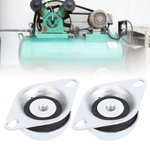 Heavy Duty Bell Shaped Shock Damper Mount For Car Generators Plus M10 Thread Vulcanized Rubber Buffer with two piece kit