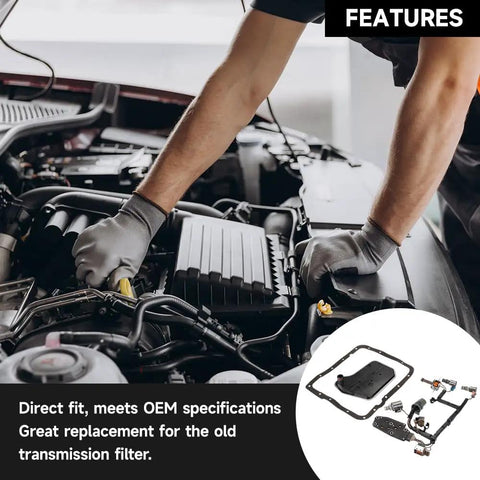 Mechanic using 4L60E 4L65E Transmission Solenoid Kit Master Assembly All In One Repair Kit For GM Automatics 1993 To 2005