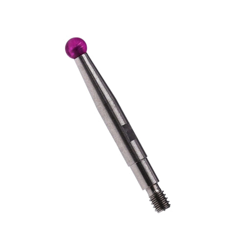 SUXING ruby contact point for Fowler X-Test Series indicators, 0.080 in ruby ball, threaded metal shaft