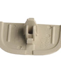 Beige Sun Visor Clip Direct Replacement For Ford Edge 2013-2024, Fusion 2013-2016, Lincoln MKZ 2013-2016, showing OEM style mount.
