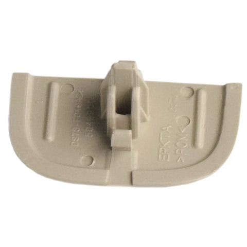 Beige Sun Visor Clip Direct Replacement For Ford Edge 2013-2024, Fusion 2013-2016, Lincoln MKZ 2013-2016, showing OEM style mount.