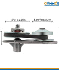 Side view of a Three Quarter Inch Bore Torque Converter Kit for Predator 212cc Engine, showing dimensions for Go Kart and Mini Bike use.
