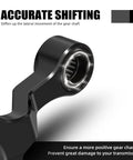 Gear Shift Stabilizer For Yamaha Tenere 700 MT-07 Pro Riders Upgrade To Prevent Mis Shifts And False Neutrals, close-up view