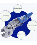 Heavy Duty Electric Rebar Cutter Portable Hydraulic Steel Cutting Tool For 4 To 18mm Rebar, Cuts In 4 To 5 Seconds