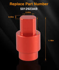 2 Pack Upgraded Aluminum Alloy Temperature Door Servo Couplings For Dodge Ram 1500 1999-2001, 2500 1999-2002, 3500 1999-2002 Replace 5012923AB part