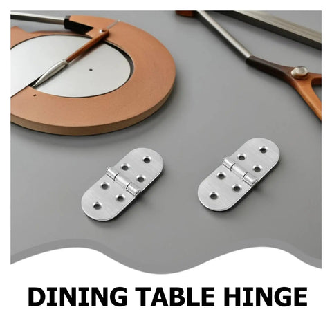 Stainless Steel Flush Piano Hinge Set Folding Pivot Hinges For Desks Cabinets And Wood Projects sleek hardware