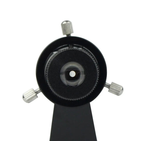 Finder Scope 5x24 With Cross Hair Reticle Viewfinder For Quick Telescope Targeting And Precise Alignment With Easy XY Adjustment Using Three Thumb Screws, black