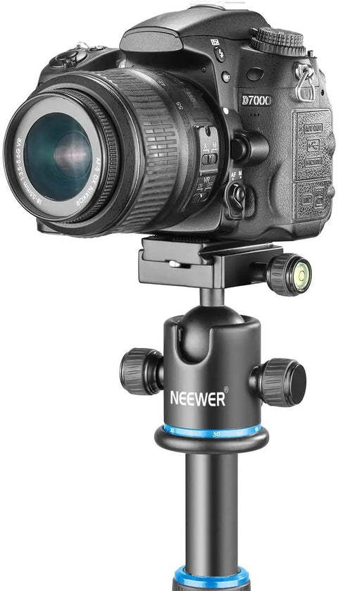 36mm Tripod Ball Head With 360 Degree Pan, Heavy Duty Metal Build, Arca Type Plate, Pro Grade Rig Companion For Photography And Videography, Rock Solid Locking Knobs For Precise Angles mounted on DSLR camera