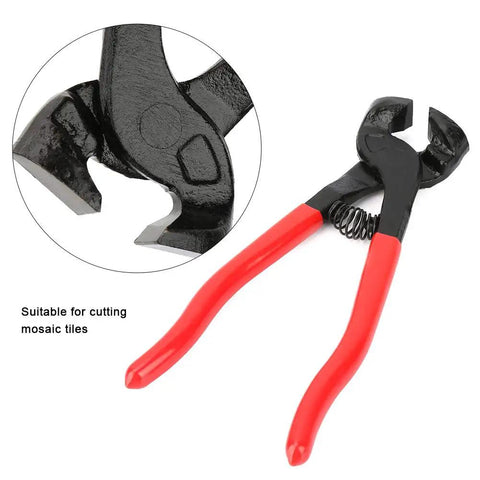 Ergonomic Handheld Glass Nipper And Tile Cutter With Carbon Steel Grip High Hardness Cutting Tool For Mosaic Projects