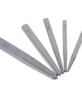 Cool Screw Bolt Extractor Set 5 Piece Carbon Steel Straight Flute Kit With Precision Tapered Guide Grip For Broken Stripped Fasteners Garage Workshop Maintenance Tools, five sizes
