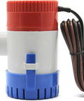 750 GPH 12V Marine Bilge Pump Submersible Electric Water Pump With Three Quarter Inch Hose Outlet For Boat RV Yacht Caravan