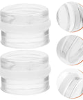 Two Pack Silicone Door Stopper Wedges To Prevent Finger Injuries And Door Slams Sturdy Furniture Accessories Clear Design
