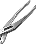 WEDO stainless steel groove-joint pliers, 12in (300mm), adjustable water pump pliers with V-jaw.
