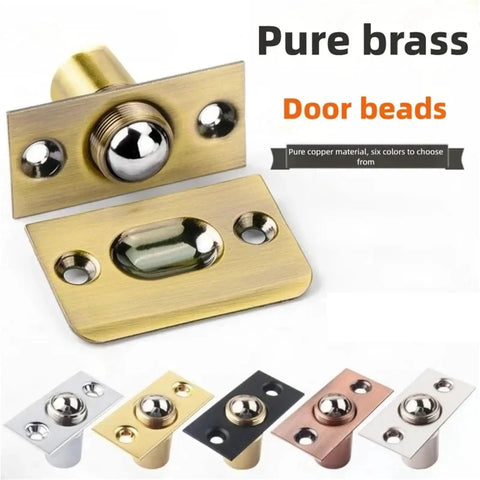 4 Pack Adjustable Ball Catches For Cabinets And Bathroom Doors With Spring Latches Hidden Elastic Clamping Mechanism