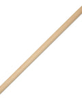 Dead Smooth Finish 1/4 Inch By 12 Inch Wooden Dowel Rods Pre Sanded Bark Free Hardwood Craft Sticks on white background.