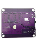 Grbl 1.1 3 Axis CNC Controller For 3018 Engraving Machines With USB Switch, DIY Laser Engraving Control Board, 12V To 24V Power, Arduino Uno Based Motion System, Easy Plug And Play Desktop Milling, purple PCB back view