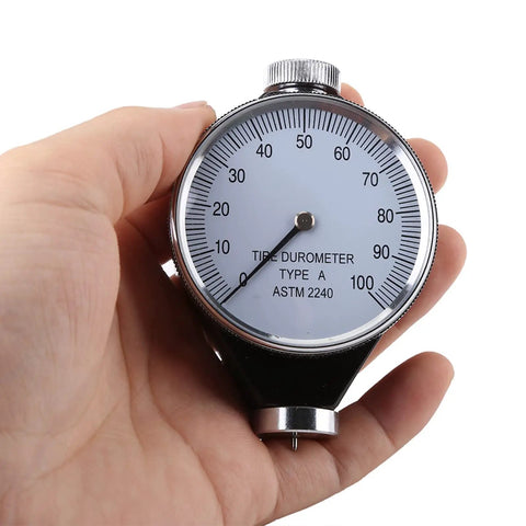 Shore Type A Durometer Hardness Tester Go-To Tool For Rubber Plastic Tire Leather And Wax Waterproof Alloy Shell With Easy Read A Scale Meter For Precise Measurements, handheld