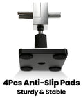Killer Mini Vise And Badass Clamping Station For Gunpla Model Building showing sturdy base with anti-slip pads and metal grip.