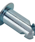 Nuttin Beats These Built Solid Steel Quarter Turn Panel Fasteners With Zero Point Seven Five Inch Grip Length Zinc Plated Quick Release Latches For Custom Hoods Trunk Doors Straight Up Perfect 10 Pack Run close-up of steel latch with flange.