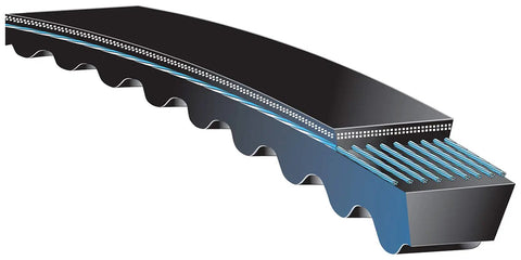 Heavy Duty EPDM Drive Belt With Bonded Cords For Even Load Distribution And Flexibility Notches For Small Diameter Sheaves