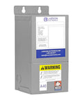 1 Phase Buck Boost Step Up Transformer 208V Primary To 240V Secondary For 23.4A, 40A Or 70A Loads, metal industrial-grade unit