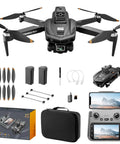 FPV Drone With 1080P HD Camera And Obstacle Avoidance, Brushless Motors, Auto Return, Altitude Hold, Optical Flow Hover, accessories kit