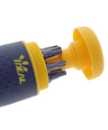 Twist-A-Nut 21-In-1 Ratcheting Multi-Bit Screwdriver handle showing internal bit storage