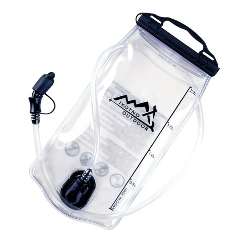 All Day Hydration Bladder for Hiking and Outdoors 1.5L to 2L Large Opening Water Reservoir Lightweight for Camping